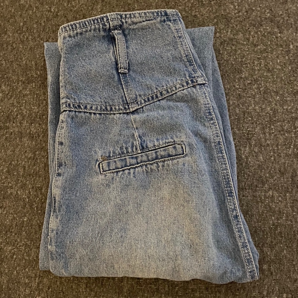 Extra High Waisted Straight Jeans